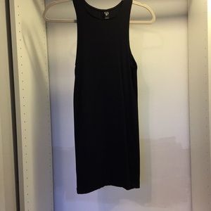 black cocktail dress